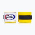 Boxerské bandáže  Fairtex Handwraps 455 cm yellow