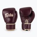 Boxerské rukavice Fairtex Real Leather Boxing maroon
