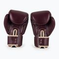 Boxerské rukavice Fairtex Real Leather Boxing maroon 3
