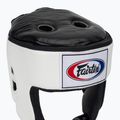 Boxerská prilba Fairtex Muay Thai & Kickboxing Competition white 4