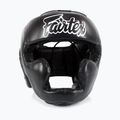 Chránič hlavy Fairtex pre detskú boxerskú prilbu čierny 2