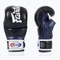 Fairtex Super Sparring Grapplingové rukavice čierna/modrá 3