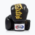 Boxerské rukavice Fairtex Deluxe Tight-Fit black 4