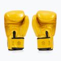 Boxerské rukavice Fairtex Deluxe Tight-Fit gold 2