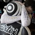 Pánské tričko Rashguard longsleeve Fairtex Hanuman Pro white 3