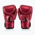 Boxerské rukavice Fairtex Metallic red 2