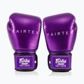 Boxerské rukavice Fairtex Metallic purple