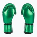 Boxerské rukavice Fairtex Metallic green 4