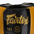 Boxerská prilba Fairtex Microfiber Headguard gold 5