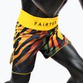 Boxerské šortky Fairtex Boxing BT2002 "Tiger" yellow/black 4