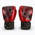 Červené boxerské rukavice Fairtex Golden Jubilee 2