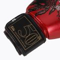Červené boxerské rukavice Fairtex Golden Jubilee 6