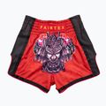 Detské boxerské šortky Fairtex BSK2108 'Silent Warrior' červené