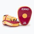 YOKKAO Focus Mitts Otvorené tréningové disky červeno-žlté FYML-21 3