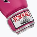 Pánske boxerské rukavice YOKKAO Stadium fuchsia 6