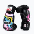 Pánske boxerské rukavice YOKKAO Flames black 8