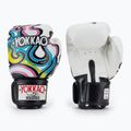 Pánske boxerské rukavice YOKKAO Flames white