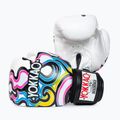 Pánske boxerské rukavice YOKKAO Flames white