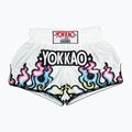Pánske tréningové šortky YOKKAO Flames CarbonFit white