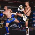 Pánske tréningové šortky YOKKAO Original Muay Thai white 6
