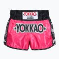 Pánske tréningové šortky YOKKAO Original Muay Thai magenta