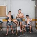 Pánske tréningové šortky YOKKAO Power Muay Thai black 5