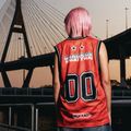 Pánske tréningové tričko YOKKAO Basket Bridge Tank Top red 4