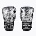 Top King Muay Thai Super Star Snake čierne boxerské rukavice TKBGSS-02A-BK