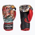 Boxerské rukavice Top King Boxing Culture black/red TKBGCT-SL-2C3