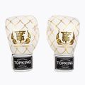 Boxerské rukavice Top King Boxing Chain white/gold