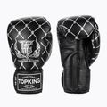 Boxerské rukavice Top King Boxing Chain black/silver