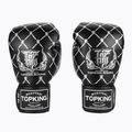 Boxerské rukavice Top King Boxing Chain black/silver