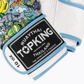 Boxerské rukavice Top King Boxing Culture white/blue 4