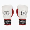 Boxerské rukavice Top King Boxing Reborn white/red