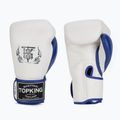 Boxerské rukavice Top King Boxing Reborn white/blue