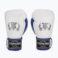 Boxerské rukavice Top King Boxing Reborn white/blue