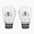 Boxerské rukavice Top King Muay Thai Power Snake white/silver 2