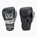 Boxerské rukavice Top King Muay Thai Power Snake black/silver