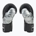 Boxerské rukavice Top King Muay Thai Power Snake black/silver 4
