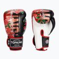 Boxerské rukavice Top King Boxing Rose white/black