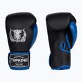 Boxerské rukavice Top King Reborn Boxing Semi Leather black/blue 3