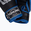 Boxerské rukavice Top King Reborn Boxing Semi Leather black/blue 5