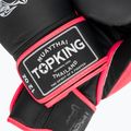 Boxerské rukavice Top King Reborn Boxing Semi Leather black/pink 4