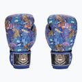 Boxerské rukavice Top King Boxing Wild Tiger black/blue