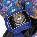 Boxerské rukavice Top King Boxing Wild Tiger black/blue 4
