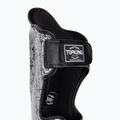 Chrániče holennej kosti Top King Super Star čierne/strieborné 4