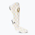 Chrániče holennej kosti a chodidla Top King Chain Semi Leather white/gold 2