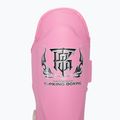 Chrániče holennej kosti a chodidla Top King Pro Semi Leather pink 3