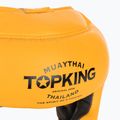 Boxerská prilba Top King Full Coverage žltá 5