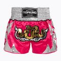 Tréningové šortky Top King Thai Boxing pink/white